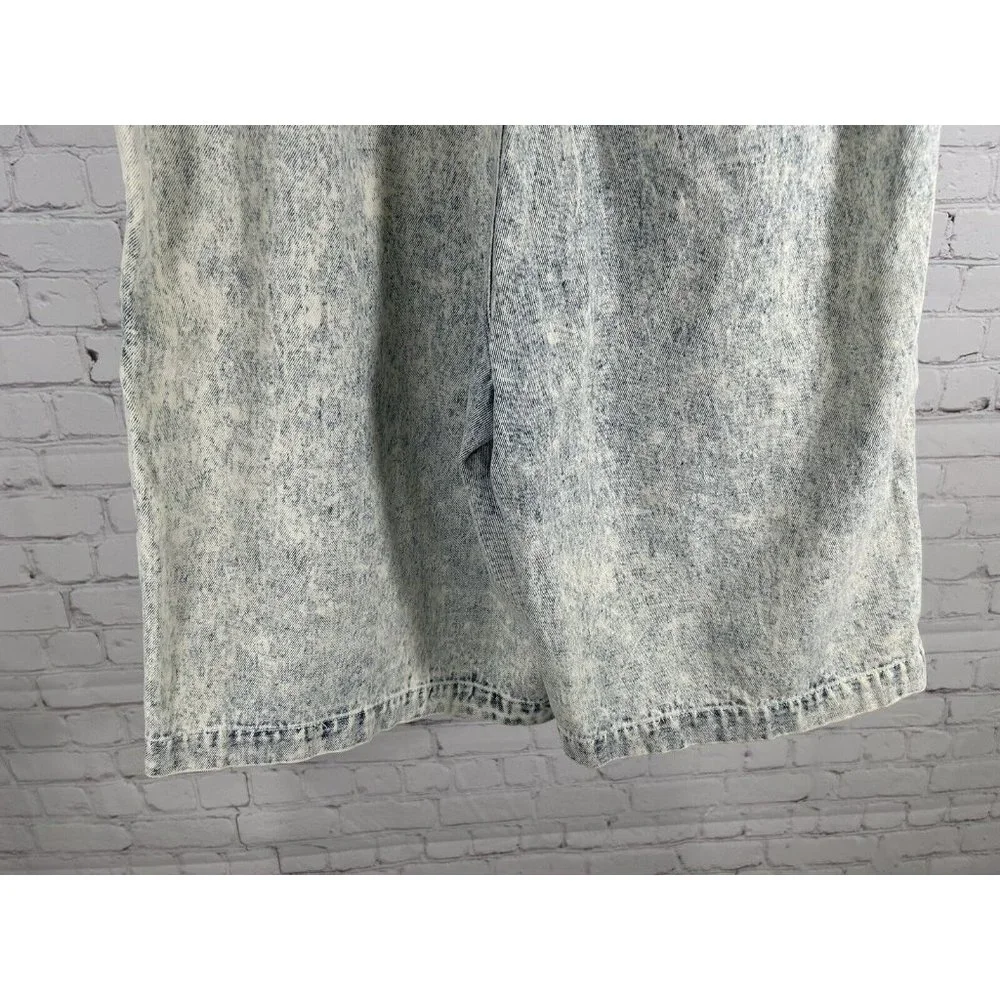 VTG Saturdays Season D Acid Wash Jean Denim Shorts 80’s Retro Men’s L (31x11)